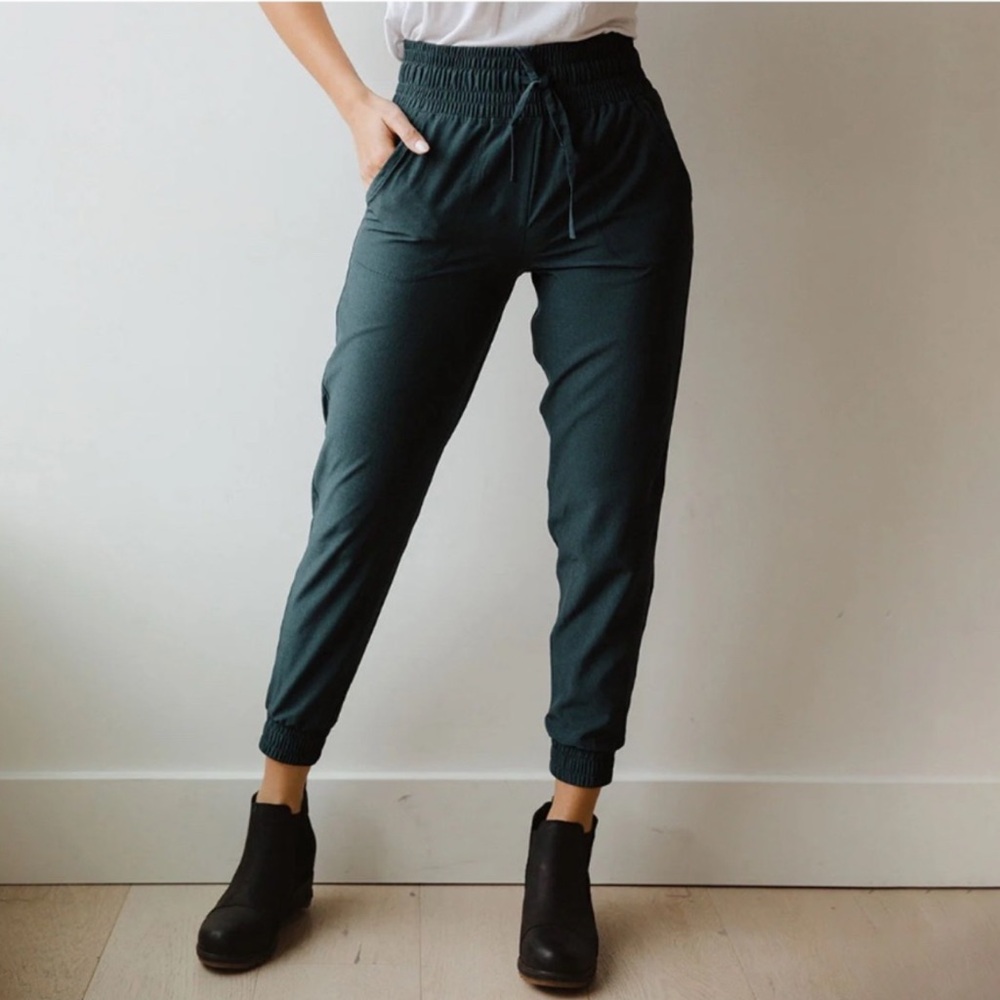 Albion Fit Destination Joggers Women’s Sz XXL‎ in dark teal